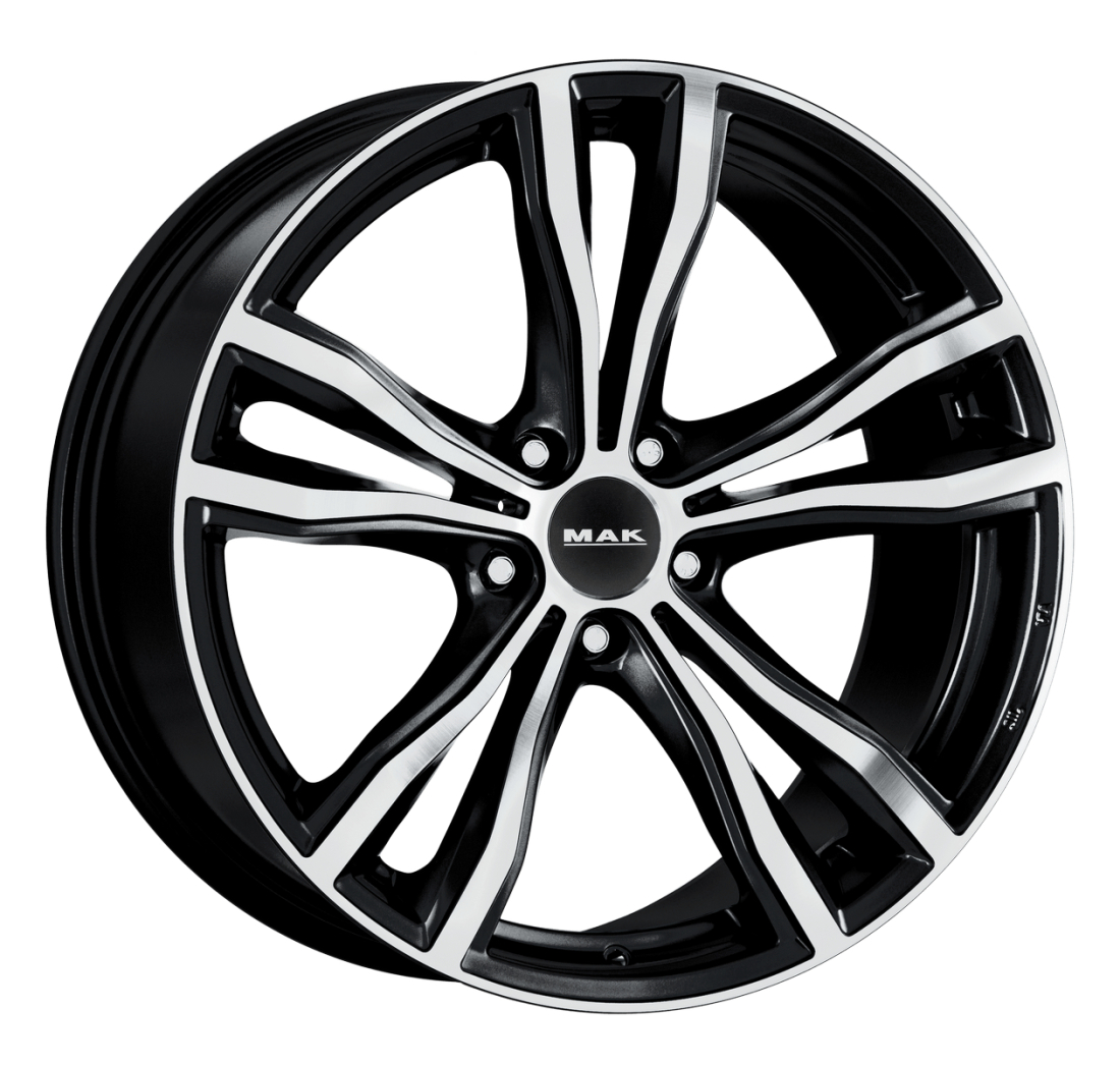 X-MODE 10 21 50 5x112 MAK 66,60 BLACK MIRROR